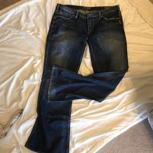 Silver Steel Jeans, Size 34
